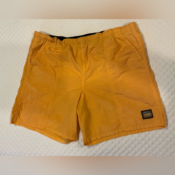 Speedo Other - Speedo Men’s Yellow Orange Swim Trunks Board Shorts XL-XXL